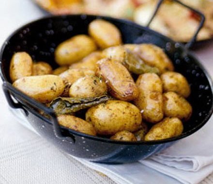 Garlicky fondant potatoes recipe