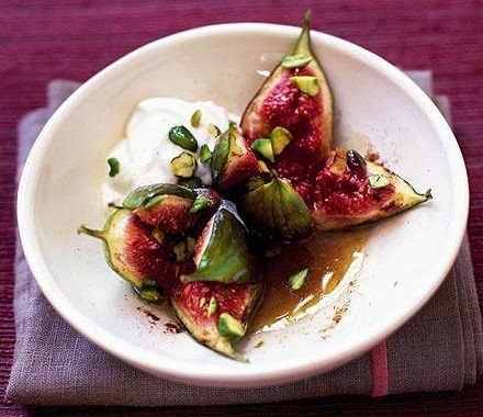 Sticky cinnamon figs recipe