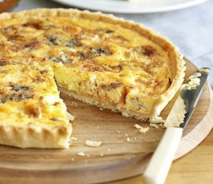 Cheeseboard & onion tart recipe