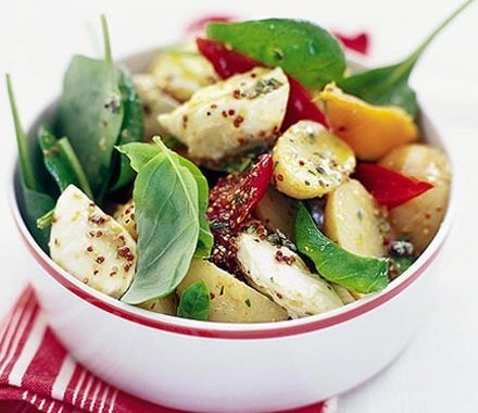 New potato & roasted pepper salad recipe