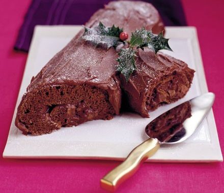 Yule log recipe