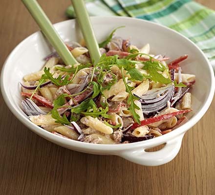 Hot pasta salad recipe 