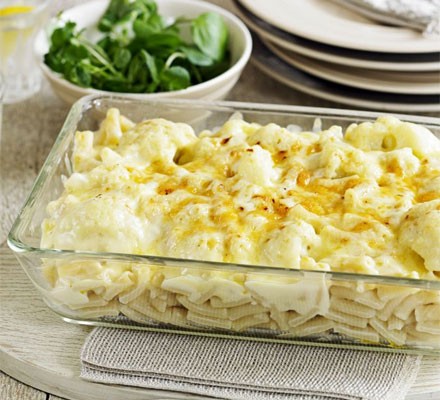 Cauliflower & macaroni cheese recipe 