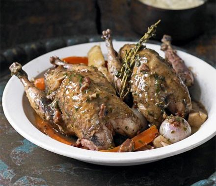 Pot-roasted pheasant recipe