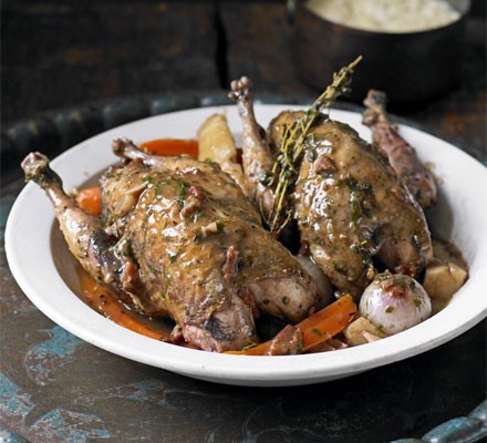 Pot-roasted pheasant recipe 