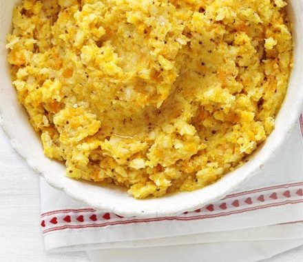 Root vegetable & mustard mash recipe