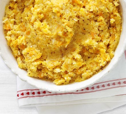 Root vegetable & mustard mash recipe 