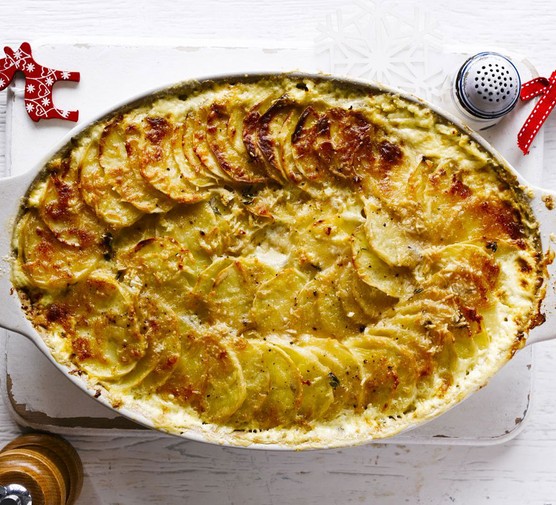 Celeriac & potato gratin recipe 