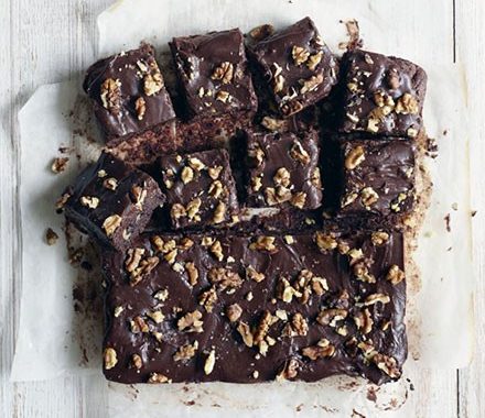 Fudgy chocolate squares recipe