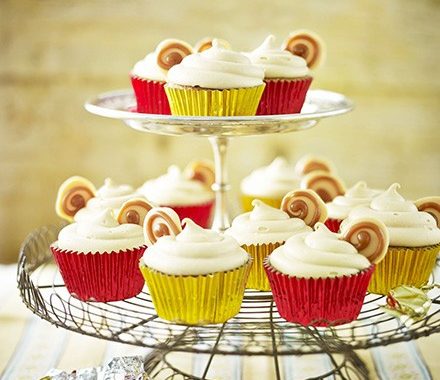 Caramel button cupcakes recipe
