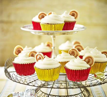 Caramel button cupcakes recipe 