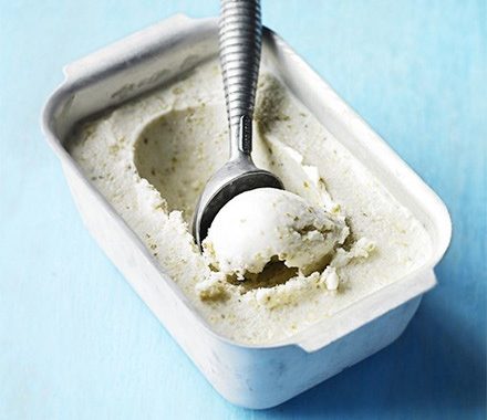 Gooseberry & elderflower yogurt ice recipe
