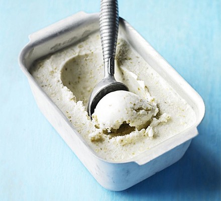 Gooseberry & elderflower yogurt ice recipe 