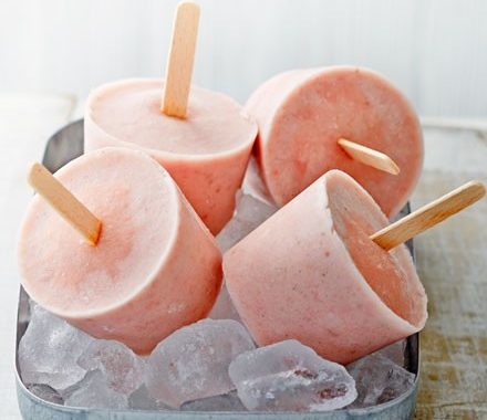 Milkshake ice pops recipe