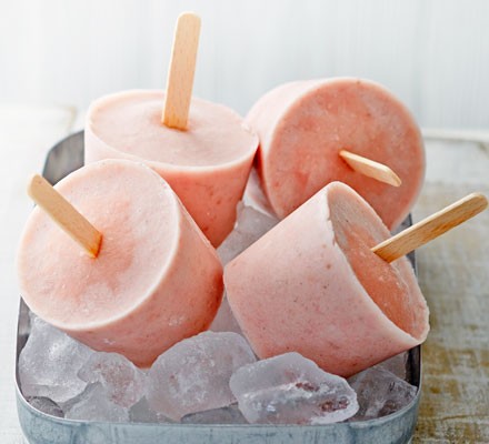 Milkshake ice pops recipe 