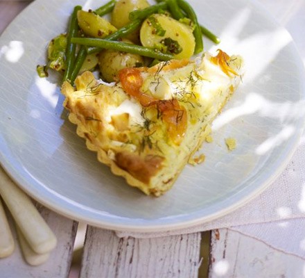 Smoked salmon soufflé tart recipe 