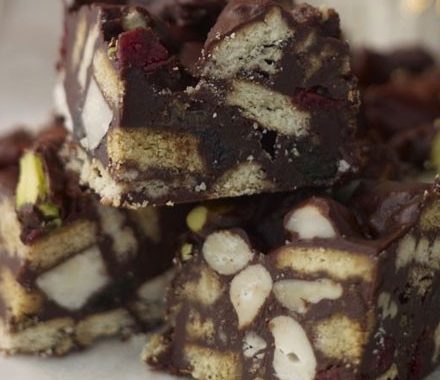 Nutty chocolate crunch recipe