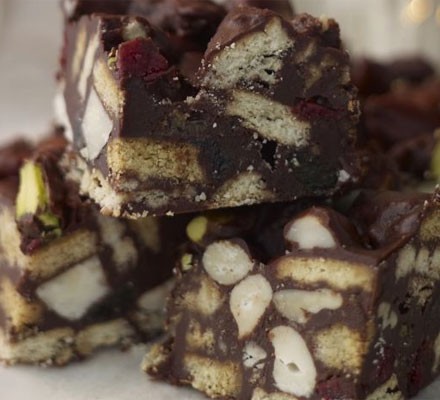 Nutty chocolate crunch recipe 