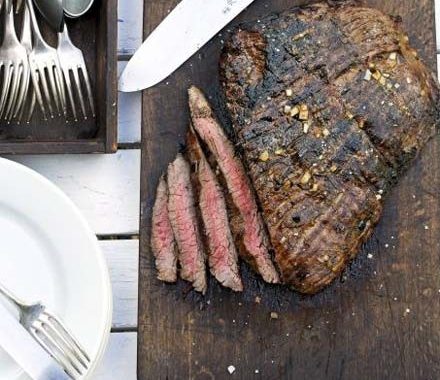 Seared beef with orange & chilli recipe
