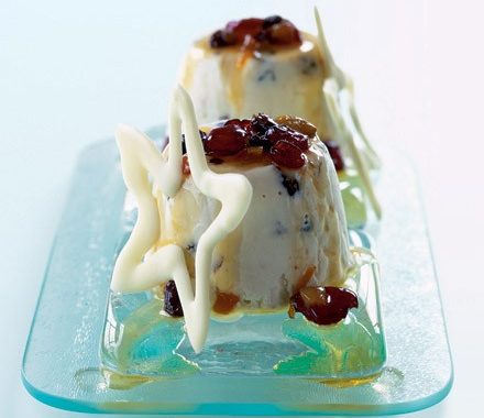 Little iced Christmas puds recipe