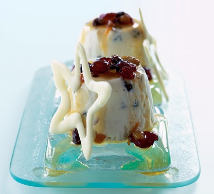 Little iced Christmas puds recipe 