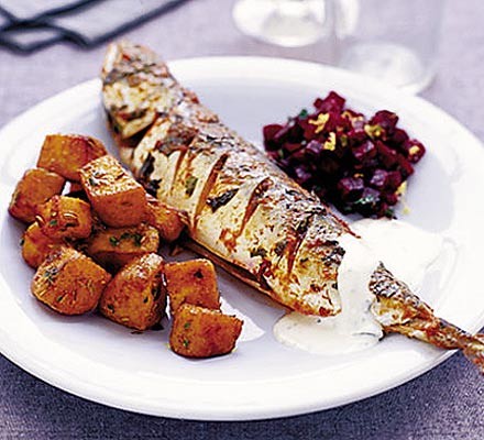 Mackerel with curry spices recipe 