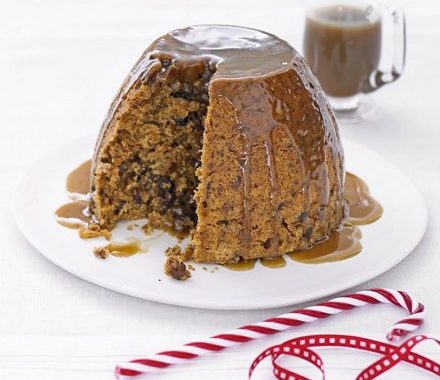 Sticky date & raisin pudding recipe