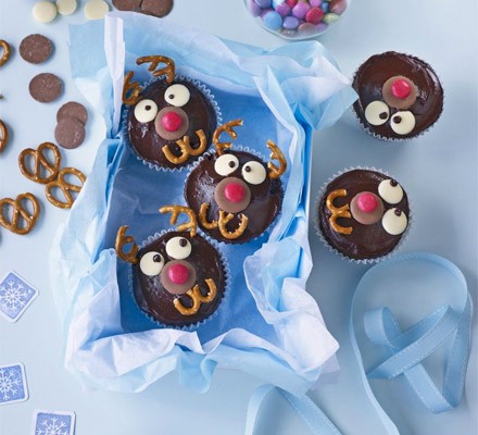 Reindeer cupcakes recipe 