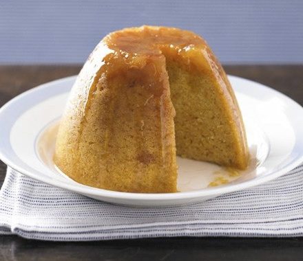 Stem ginger & squash steamed pudding recipe