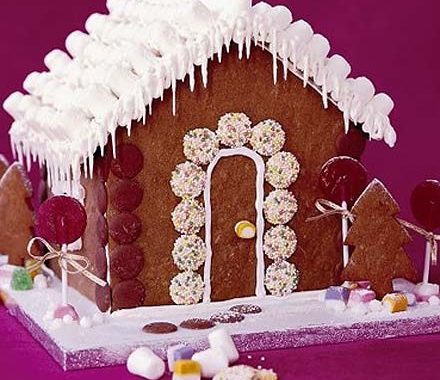 Gingerbread cookie cottage recipe
