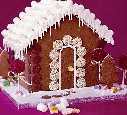 Gingerbread cookie cottage recipe 