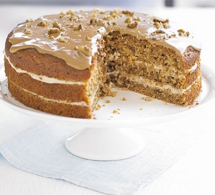 The ultimate makeover: Coffee walnut cake recipe 