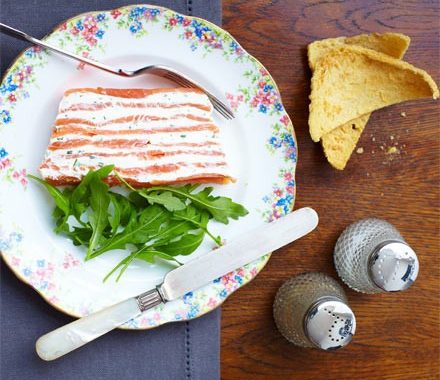 Smoked salmon terrine recipe