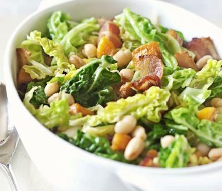 All-in-one cabbage with beans & carrots recipe