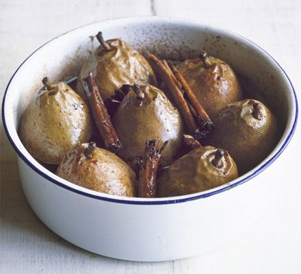 Pears roasted in red wine recipe 