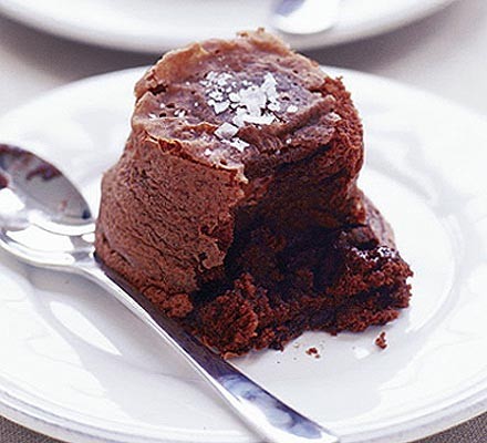 Light & dark choc puds recipe 