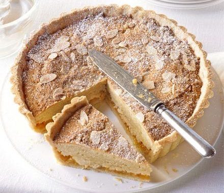 Apricot & almond bakewell recipe