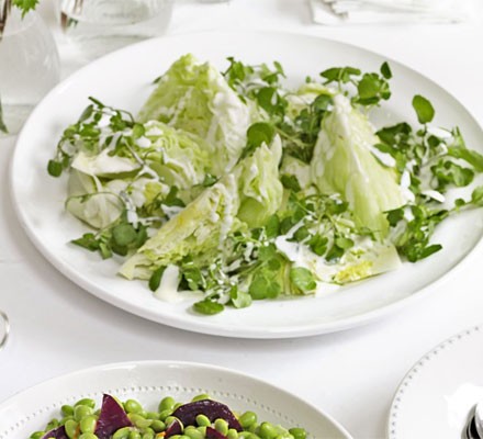 Green salad with buttermilk dressing recipe 