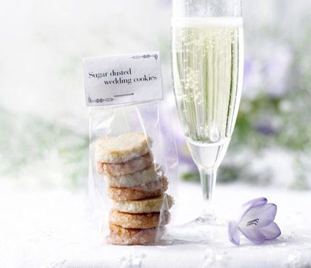 Sugar-dusted wedding cookies  recipe