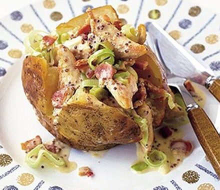 Creamy chicken & leeks recipe