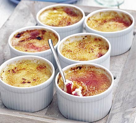 Strawberry rice brûleé recipe 