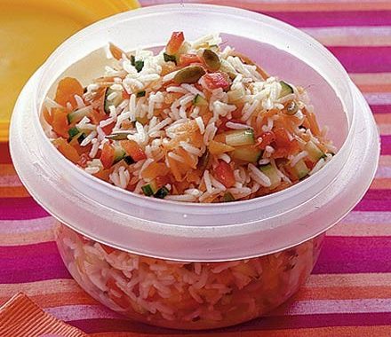 Rainbow rice recipe