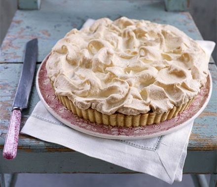 Toffee meringue pie recipe