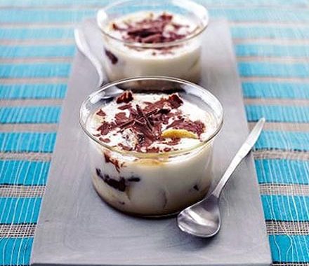 Coconut & chocolate bananas recipe