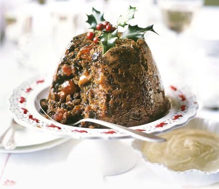 Christmas pudding with citrus & spice recipe