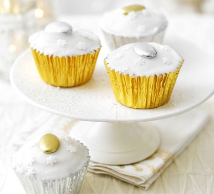 Christmas cake cupcakes recipe 