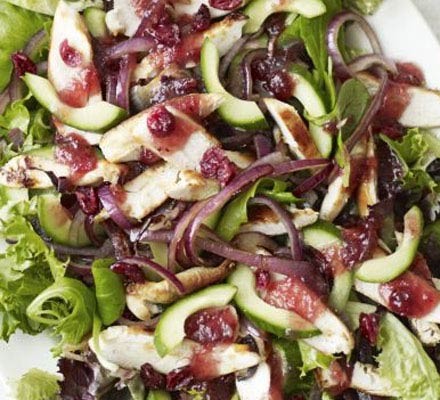 Cranberry chicken salad recipe 