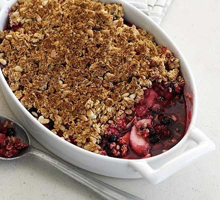 Gingery compote crunch recipe 