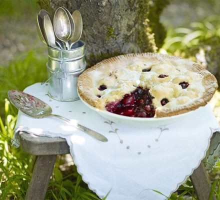 Summer berry pie recipe 
