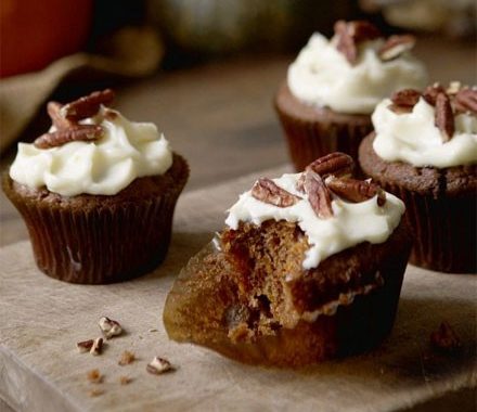 Pumpkin cupcakes recipe